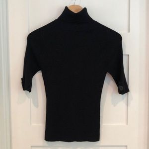 Etcetera black turtle neck. Size M